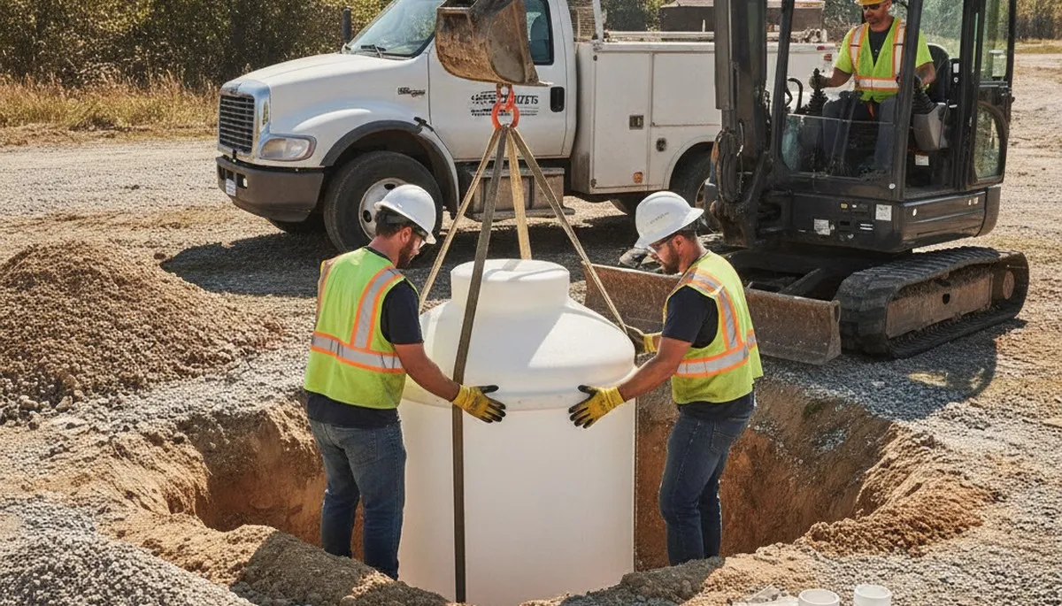 Septic tank installation for Boston, MA homes by On Call Plumbers